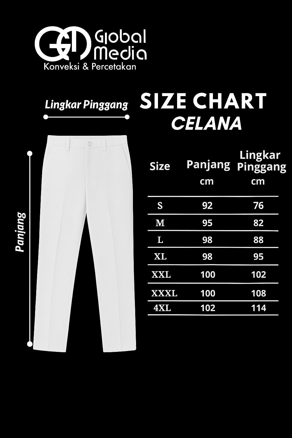 Size Chart 2